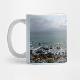 Beautiful Pacific shore vista near Point Mugu, California Mug